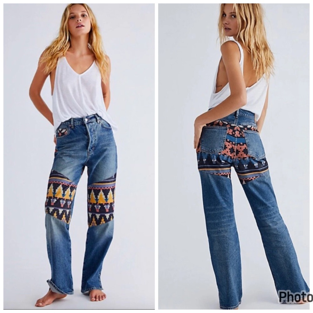 We The Free Rocky Mountain Corduroy Straightleg Jeans